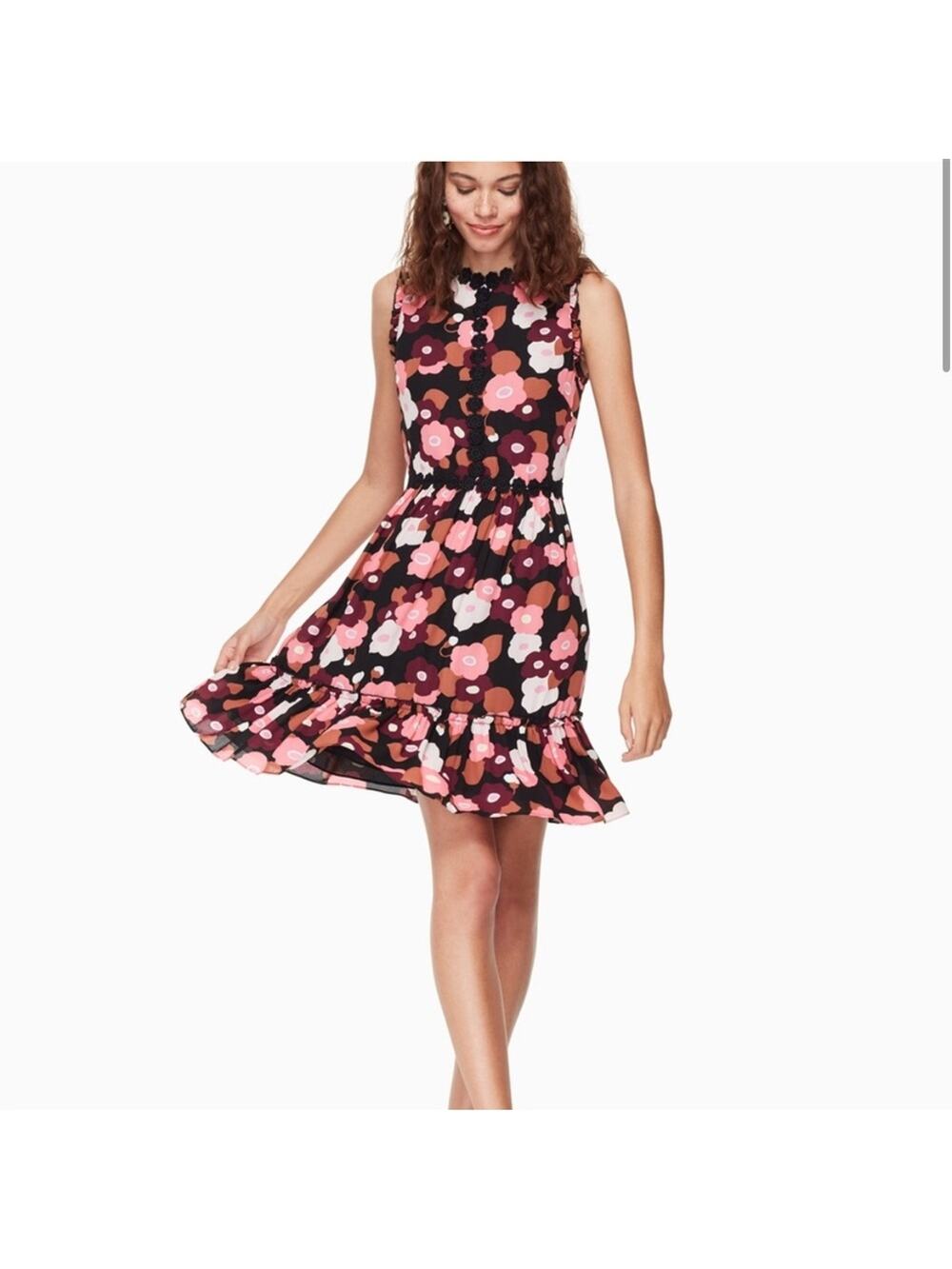 Kate Spade Blooming Mini Dress Pink